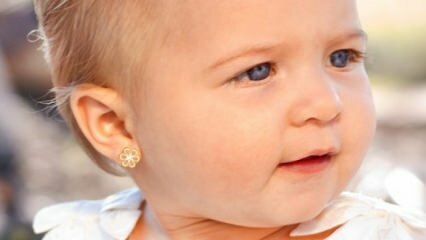 Quando as orelhas dos bebês devem ser perfuradas?