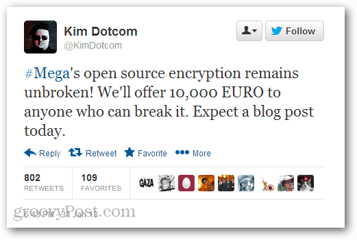 Kim Dotcom oferece recompensa de 10.000 euros ao primeiro hacker a romper a segurança da Mega