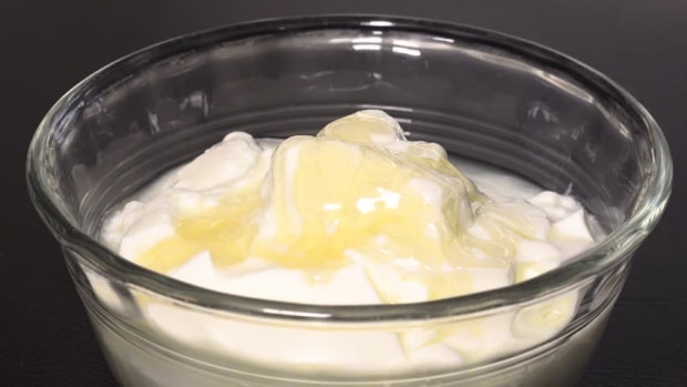 o benefício do iogurte na pele
