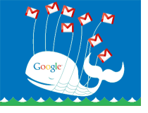 Faça backup do Google - Evite a baleia falsa, mas irritante, do Gmail, fazendo backup dos seus e-mails no seu computador.