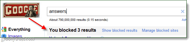 Como bloquear sites específicos dos resultados de pesquisa da sua conta do Google