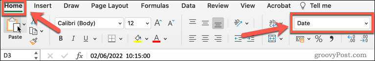 Opções de formato de número do Excel