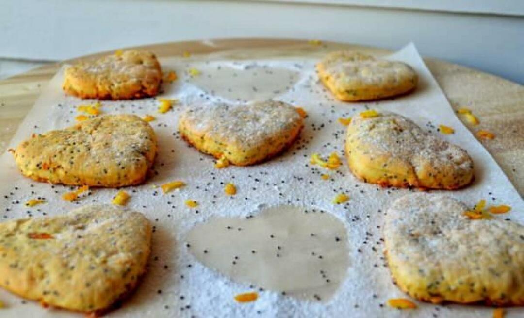 Como fazer biscoitos de limão e papoula?