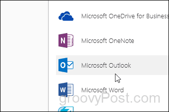 adicionar nova configuração ao botão do mouse no Outlook 2