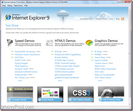 Internet Explorer 9: Faça o Download da Visualização