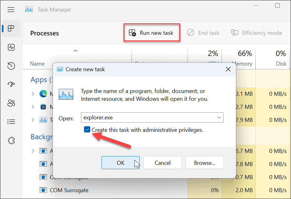 execute o explorador de arquivos do Windows 11 como administrador