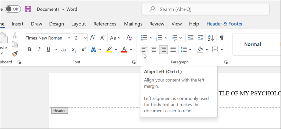 formatar estilo APA no Microsoft Word