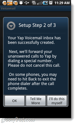 Configurar o Yap Voicemail passo 2