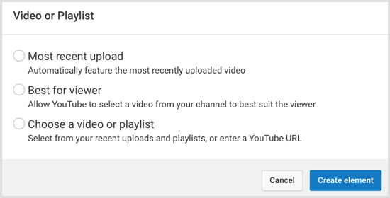 YouTube adicionar tela final