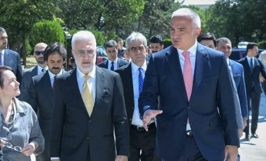 Uma visita significativa do Ministro Nuri Ersoy a Tamer Karadağlı!