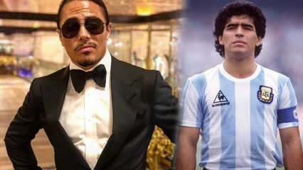 Nusret reservou permanentemente a mesa de Maradona!