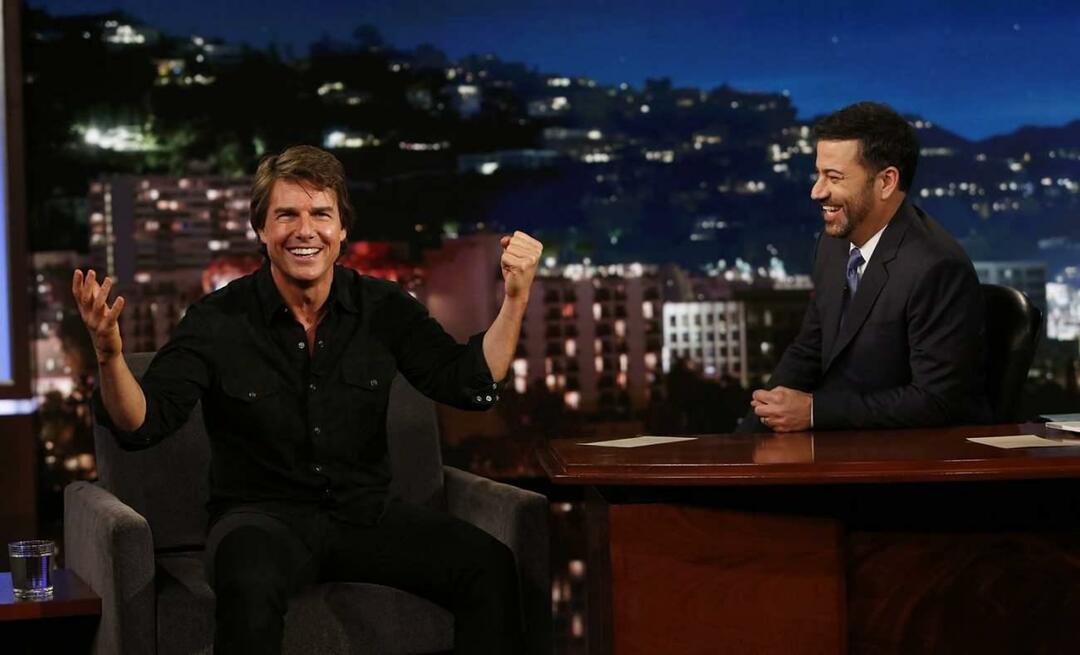 Tom Cruise se emocionou com sua confissão! 
