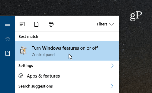 Pesquisa do Windows 10