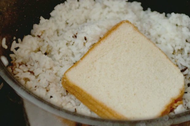 Se você colocar pão no arroz ...