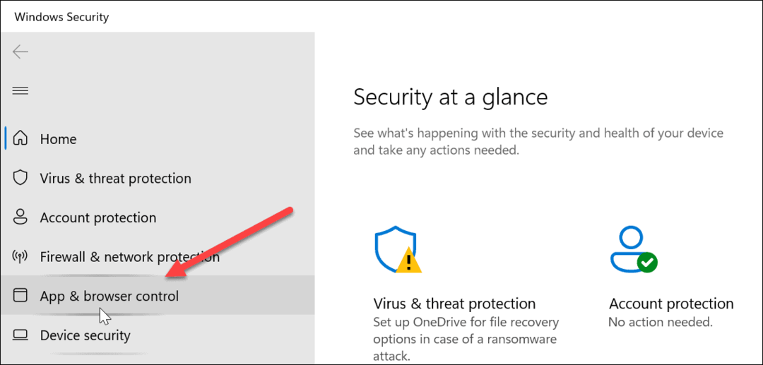 Ativar proteção contra phishing no Windows 11