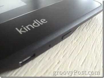 Botão de energia do Kindle Paperwhite