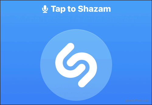 Toque para Shazam