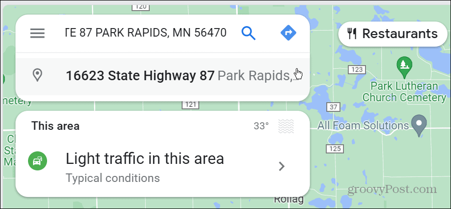 pesquisar no google mapas