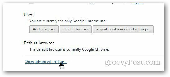 Alterar o idioma do Chrome 2