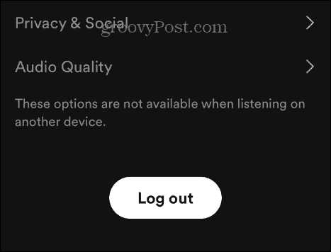 As letras do Spotify não funcionam