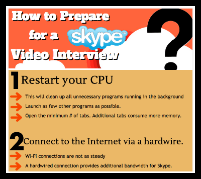 como se preparar para uma entrevista pelo skype