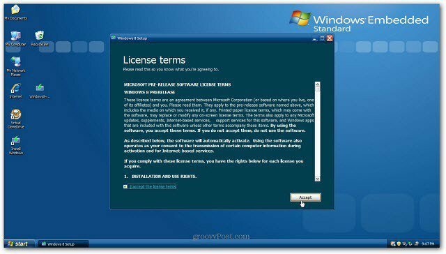 Como atualizar o Install XP para Windows 8