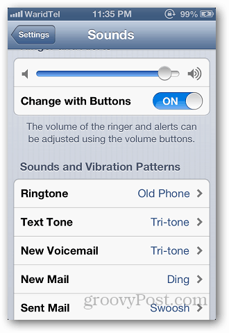 Use o toque personalizado para iPhone 2