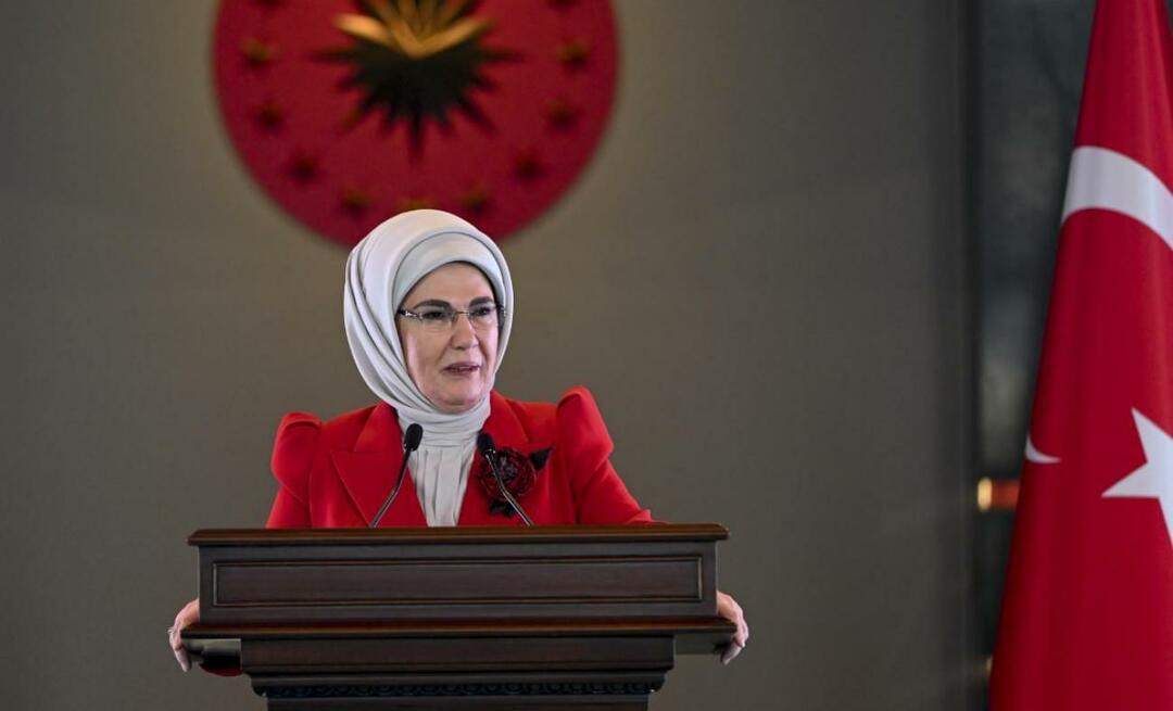 Emine Erdogan; “Nenhuma ideologia é mais valiosa que a vida de uma pessoa inocente”