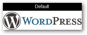 logotipo padrão do wordpress
