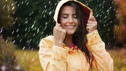 Quais são os benefícios da água da chuva para a pele e cabelos?