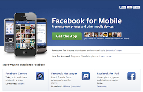 facebook para celular