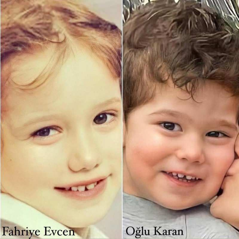 infância de fahriye evce e Karan