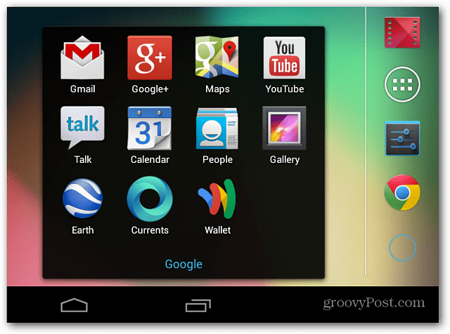Aplicativos Android integrados