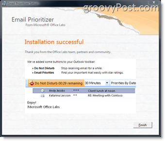 Como organizar sua caixa de entrada com o novo suplemento Email Prioritizer para Microsoft Outlook:: groovyPost.com