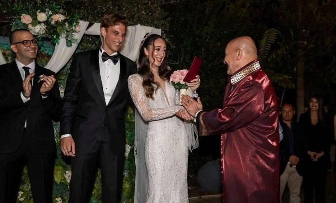 O sultão da rede, Ayça Aykaç, casou-se de forma surpreendente!