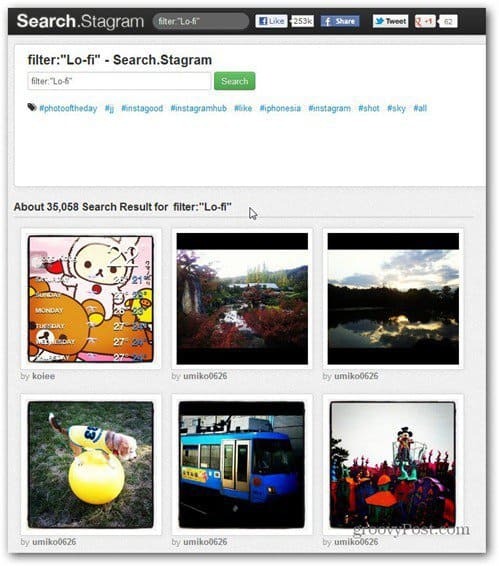 Veja suas fotos do Instagram no seu computador com o Webstagram