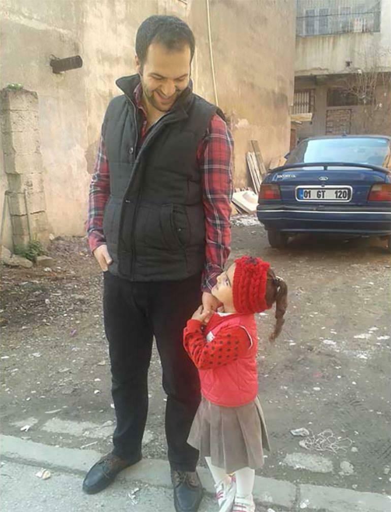 Yusuf Meydan e sua filha Ecrin Meydan
