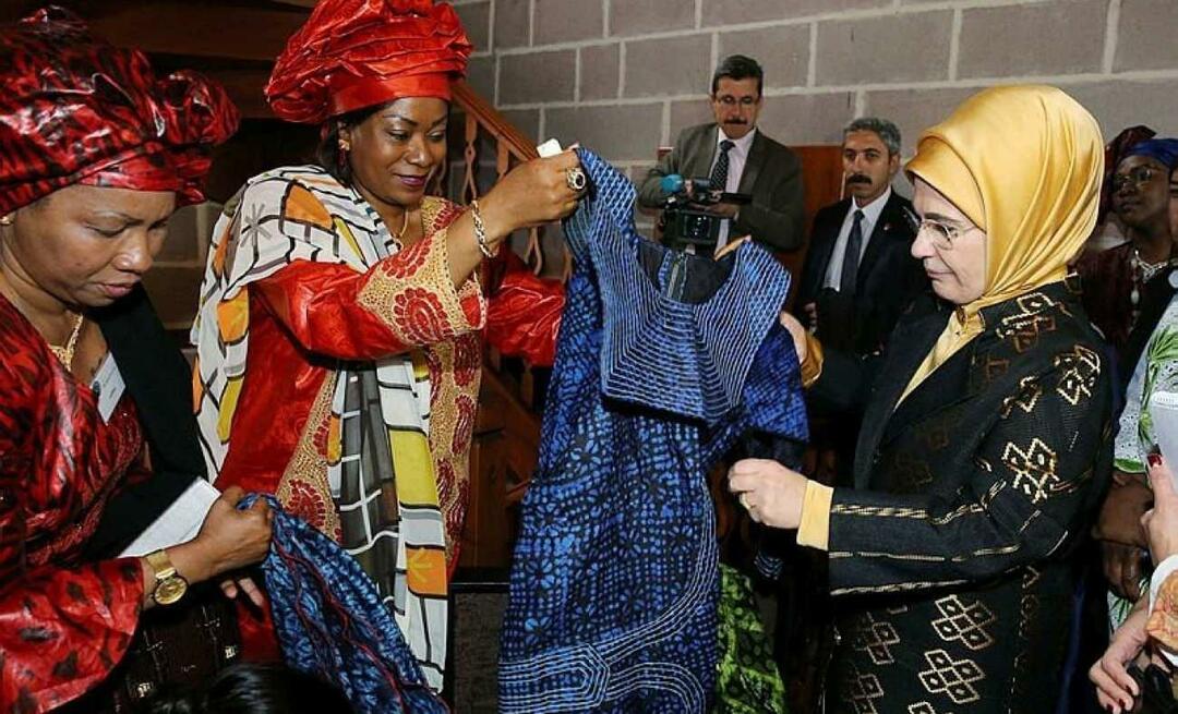A primeira-dama Erdoğan trouxe esperança às mulheres africanas!