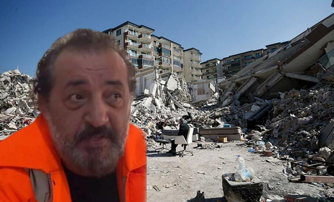 Declaração emocional do terremoto de Mehmet Şef! 