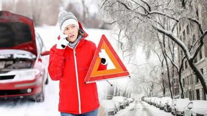 O que você deve prestar atenção para não ficar na estrada no inverno? Para evitar que os veículos fiquem presos na estrada...