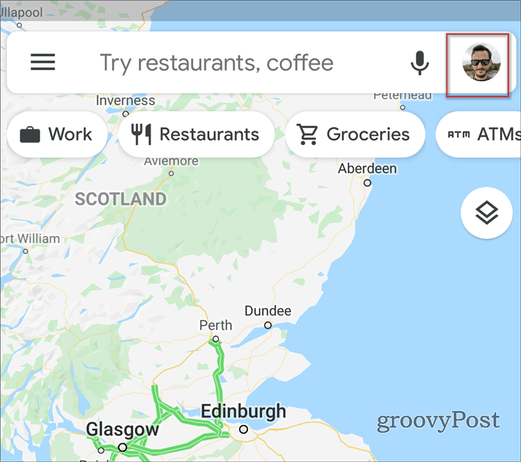 Foto do perfil do Google Maps Incongnito