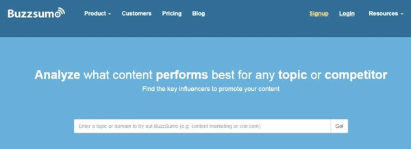 buzzsumo search