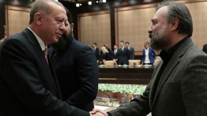 Erdogan fez o famoso ator rir com seu humor "Reis"