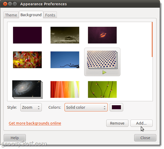 personalizar a área de trabalho no ubuntu