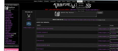 rede de vampiros freaks
