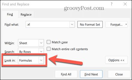 excel encontrar em fórmulas