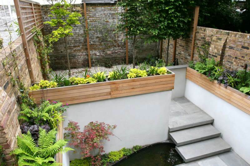 Sugestões de decoração de jardim elegantes e confortáveis ​​para pequenos jardins