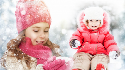 As roupas de inverno mais adequadas para roupas infantis e seus preços