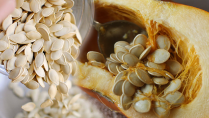 Quais são os benefícios das sementes de abóbora? O que acontece se você comer um punhado antes de dormir à noite?