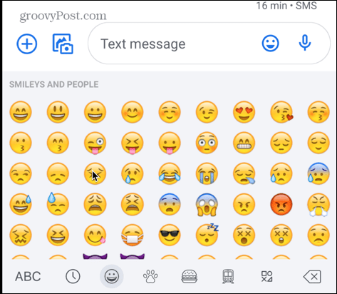 emojis de teclado de maçã verde